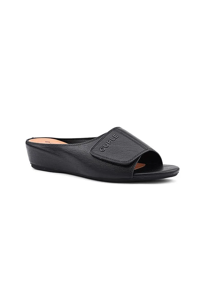 Cuple Women Perforated Mule Flats